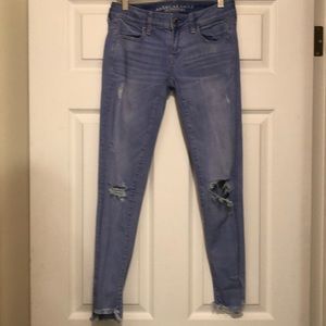 American Eagle Super Low Ankle Jegging